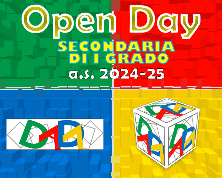 OPEN DAY 202425 Scuola Secondaria di Primo Grado Comunicati IC Via